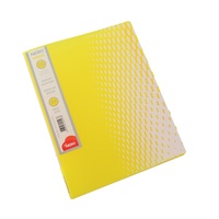 Prospektová kniha Složka Neon žlutá 20 kapes A4