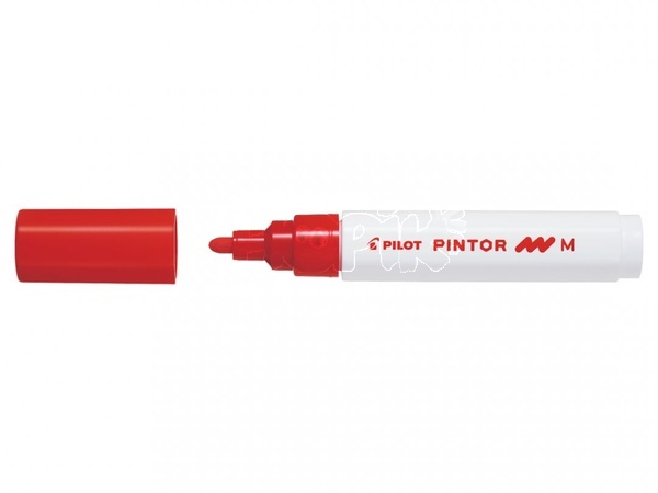 Pilot Fix Pintor 1,4mm M červená Akrylový