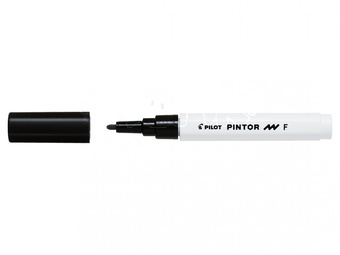 Pilot Fix Pintor 0,7mm EF černý Akrylový