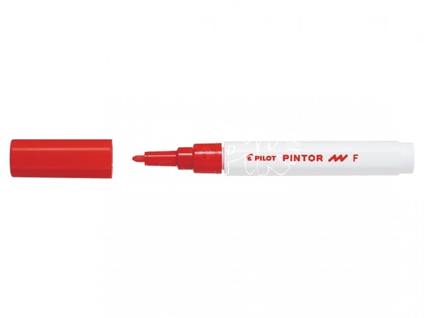 Pilot Fix Pintor 0,7mm EF červený Akrylový