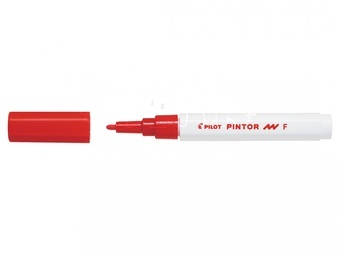 Pilot Fix Pintor 0,7mm EF červený Akrylový
