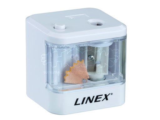 Stolní ořezávátko Linex na baterie bílé malé 4797
