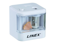 Stolní ořezávátko Linex na baterie bílé malé 4797
