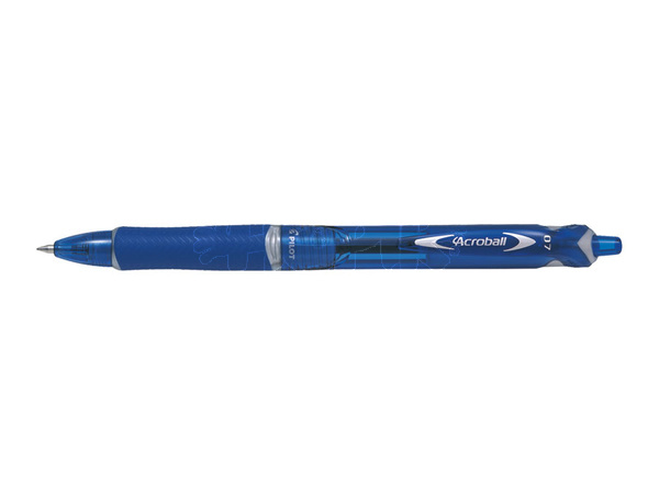 Kuličkové pero Pilot Acroball modré BeGreen tenký hrot 0,7mm F