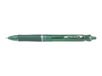 Kuličkové pero Pilot Acroball zelené BeGreen tenký hrot 0,7mm
