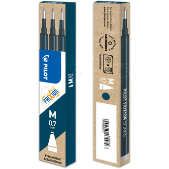 Náplň do pera Pilot Frixion 0,7mm modro-černá 3 ks