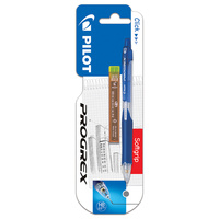Mikrotužka Pilot Progrex 0,5mm + tuhy HB modrá sada