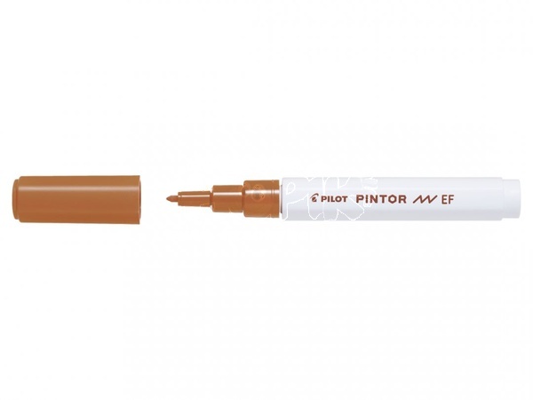 Pilot Fix Pintor 0,7mm EF hnědý Akrylový