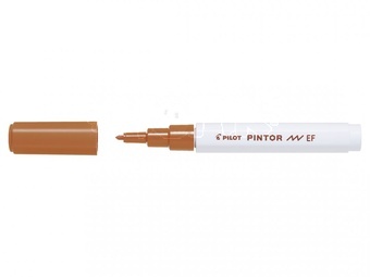 Pilot Fix Pintor 0,7mm EF hnědý Akrylový
