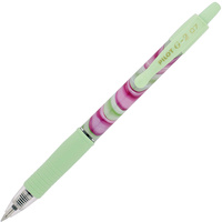 Gel.roller G-2 Flow 0,7mm zelená (černá náplň) BLS-G2-7