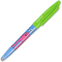 Frixion Ball 0,7mm Friends Nebeská modř MUSIC modrý inkoust