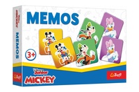 Pexeso mini Mickey Mouse společenská hra 30 kusů v krabici 21x14x4cm