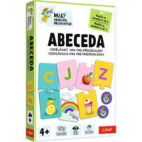 Malý objevitel Abeceda vzdělávací společenská hra v krabici 19x29x4cm
