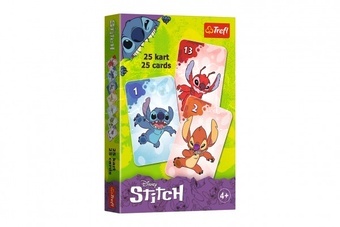 Černý Petr Stitch společenská hra - karty v krabičce 6x9cm 20ks v boxu