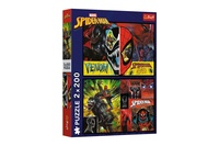 Puzzle 2v1 Spider-Man ve dne v noci 2x200 dílků 41x27,5cm v krabici 26x34x4,5cm