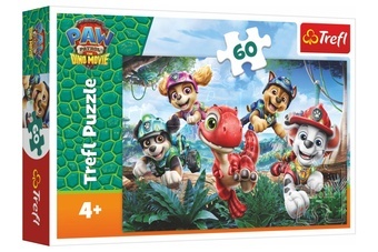 Puzzle Tlapková patrola/Paw Patrol Dino Movie: Dinosauří záchrana 33x22cm 60dílků v krabičce 21x14cm