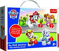 Puzzle Baby Classic Milovaní psi Tlapková patrola/Paw Patrol 14ks v krabici 27x19x6cm