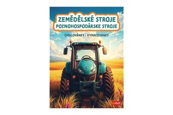 Omalovánky Zemědělské stroje 20x27,5cm