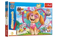 Trefl Puzzle třpytivé Paw Patrol Tlapková patrola 100 dílků