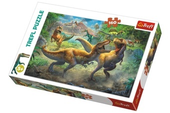 Puzzle Dinosauři/Tyranosaurus 41x27,5cm 160 dílků v krabici 29x19x4cm