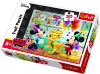 Trefl Puzzle Mickey a Minnie slaví narozeniny 30 dílků