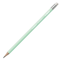 Stabilo Swano Pastel Tužka s gumou HB pastelově zelená
