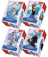 Trefl Puzzle mini Ledové království Frozen různé druhy 54 dílků