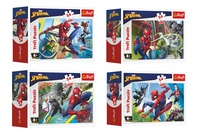 Trefl Puzzle mini Spiderman různé druhy 54 dílků