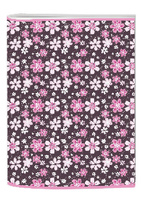 Stil Školní Sešit 464 Pink Flower linkovaný 60 listů A4 plastové desky