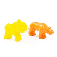 Formičky na písek (tygr + mamut) 15,3?11?5,2cm různé barvy