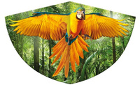 Günther Létající drak Papoušek 75x48cm velmi pevná PE folie 3bodové váhy