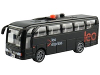Made Autobus Leo Express 12cm s českými větami řidiče a palubní posádky