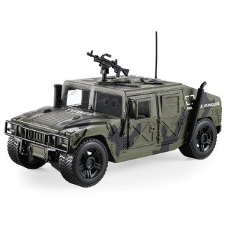 Made Vojenské auto se světlem a českým hlasem 24cm