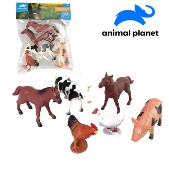 Zvířátka farma 6ks 12,5 cm Animal Planet