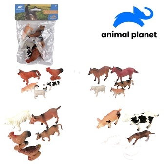 Zvířátka farma 5ks 11cm Animal Planet