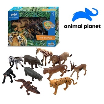 Safari zvířátka 10ks Animal Planet