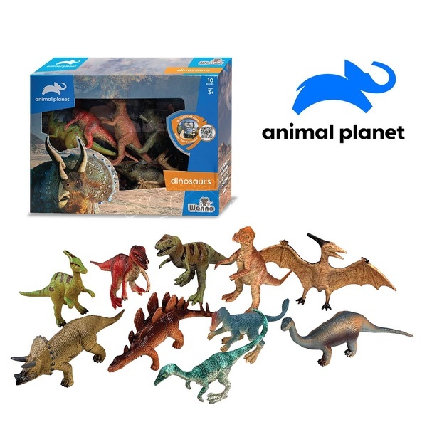 Dinosauři zvířátka 10ks Animal Planet