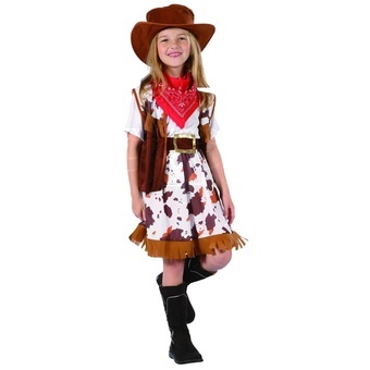 Kostým kovbojská dívka, 120 - 130 cm