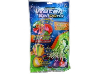 Balónky na vodu 111ks 3 sady