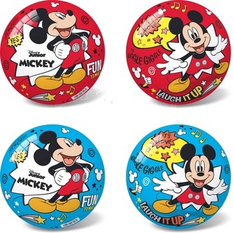 Míč 14cm Mickey Mouse 2barvy