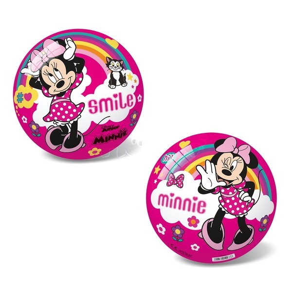 Míč 14cm Minnie růžový