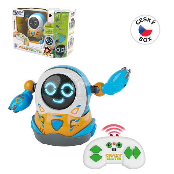 Robot Roll na ovládání na baterie 13 x 7,5 x 11 cm