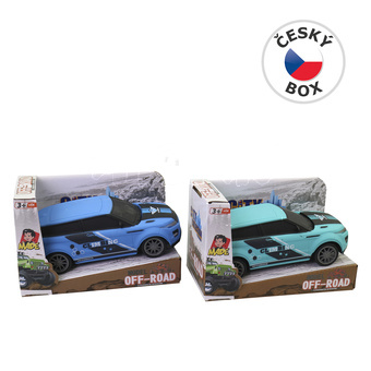 Auto off - road, 2 barvy, 15,5 x 6 x 7 cm