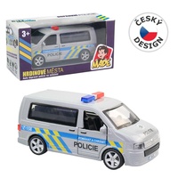 Auto, policejní dodávka, CZ design i box