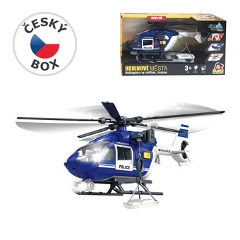 Vrtulník policejní, 34,5 x 12 x 18cm