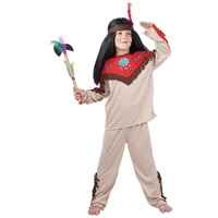 Made Karnevalový kostým Karneval Indián 120-130cm Šaty na karneval