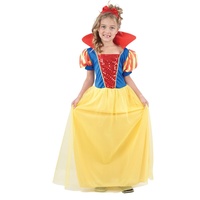 Made Karnevalový Kostým Sněhurka 110-120 cm Šaty na karneval