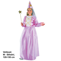 Made Karnevalový Kostým Víla 120-130 cm Šaty na karneval