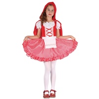Made Karnevalový Kostým Červená Karkulka 110-120 cm Šaty na karneval