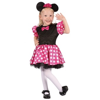 Made Karnevalový Kostým Myška Minnie 92-104 cm Šaty na karneval